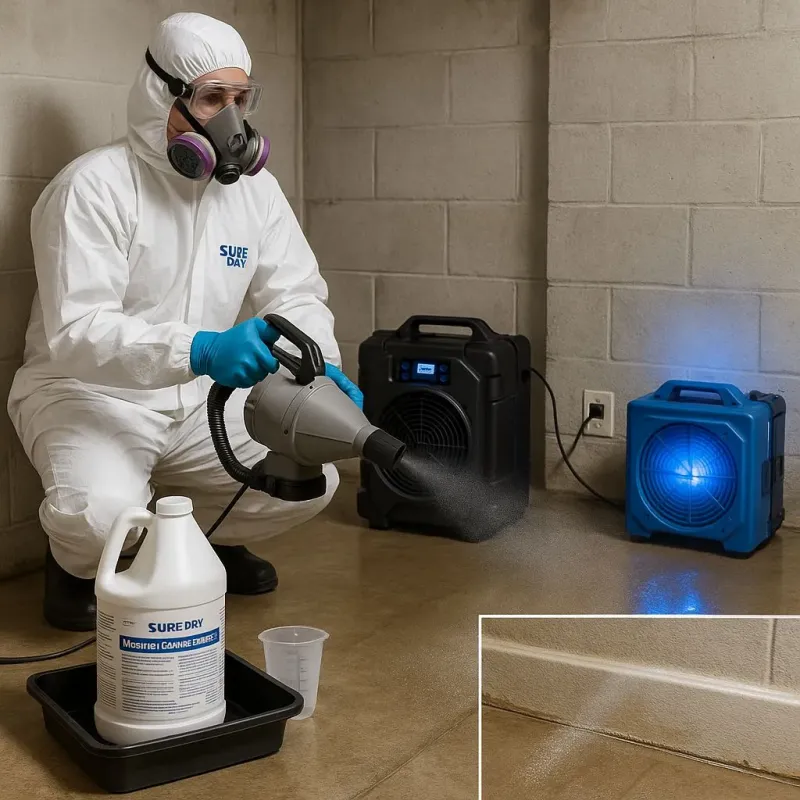 Sanitization and Odor Removal process in Loudonville, OH