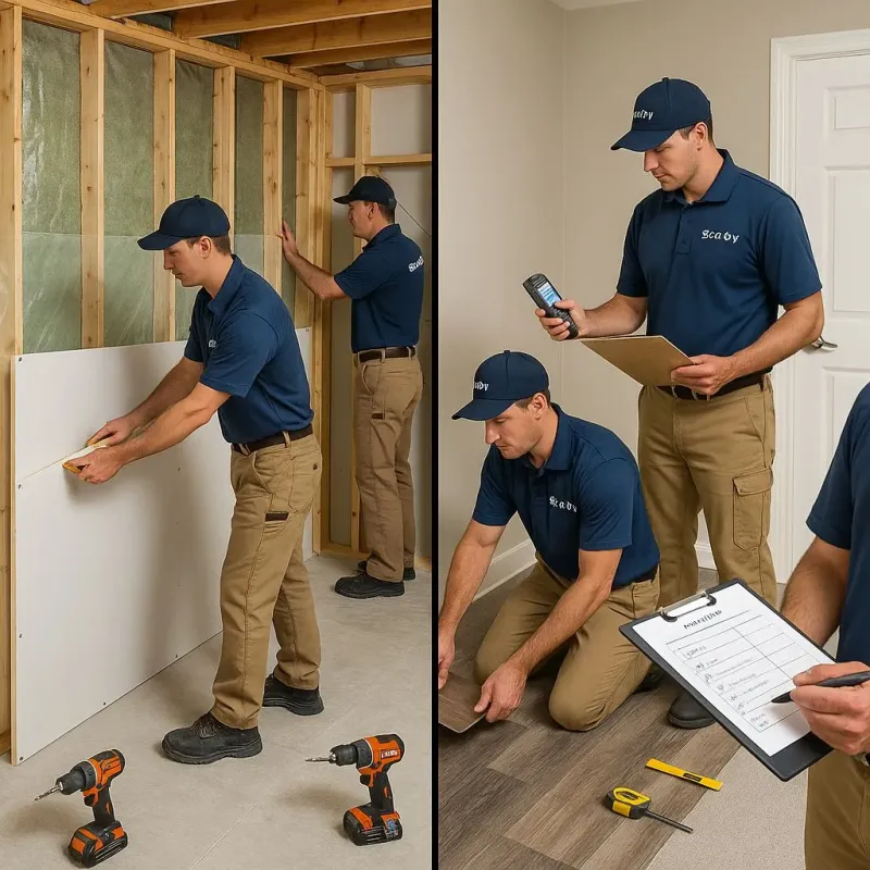 Repairs and Reconstruction process in Loudonville, OH